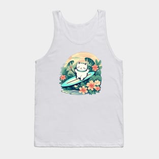 Lucky Cat Surf Paradise Tank Top